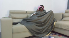 My Husband Came Back From His Trip, I Watched a Movie with Him, I Got Excited, Climbed on Top of Him, and Came.