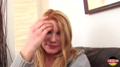 Peggy German Blonde Getting Filled in POV