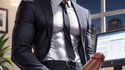 POV: You're Fucking Your Lecherous Boss's Ass in the Office. thumbnail