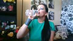 Water chugging & smoking natural