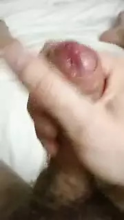 a little pre-cum, teasing