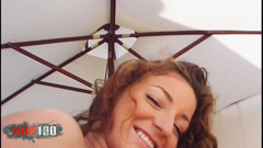 Judith-fox Pornstar Young Judith Fox Stripping on the Terrace