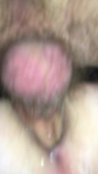 Daddy hole used - side view
