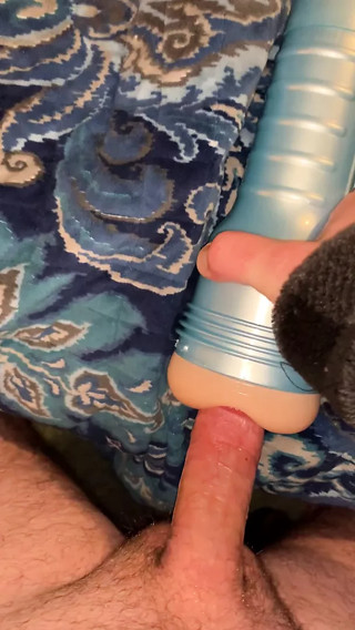J-cub fucks fleshlight