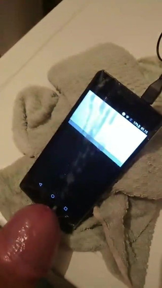 Big uncut cock cumming