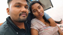 Indian desi stepsister and stepbrother slowly slowly kissing hot and sucking boobs.