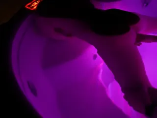 Dirty Talking Schoolgirl Gets Fucked by a Stranger in a Hot Tub in Public, Neighbours Can Hear Us