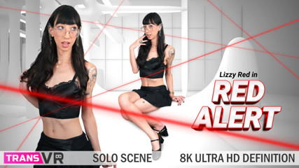 TRANSVR - Lovely Lizzy Red Flaunts Her Slim Hot Body