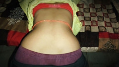 Dressed sister-in-law's with a long penis