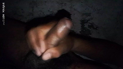 Night Shot masturbation in bathroom