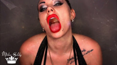 Today I am letting you wank all over my big red lips! JOI mind fuck!