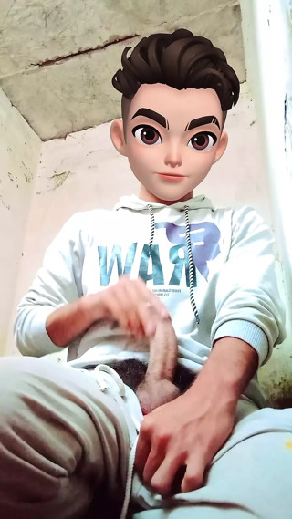 Huge cock cumshot
