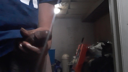 Jerking in bathroom 1