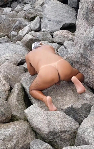 Ladysilva Naked in Showing off Her Hot Tanned Ass with a Tan Line thumbnail