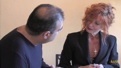 The sexy tax inspector fucked you.  With Ann Lorca !!