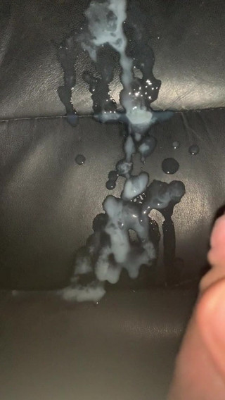 After week of edging my balls were full and explosive