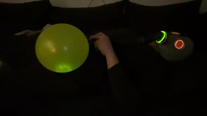 BHDL -  N.V.A. LATEXGASMASK BREATHPLAY - THE GLOWING REBREATHALYZER PART 3 -
