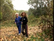Slutty look grannies love to get experiment in the field