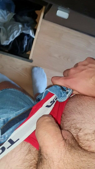 I pee into a drawer with clean underwear
