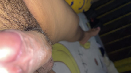 Wow out his sperm is so much cock this young man
