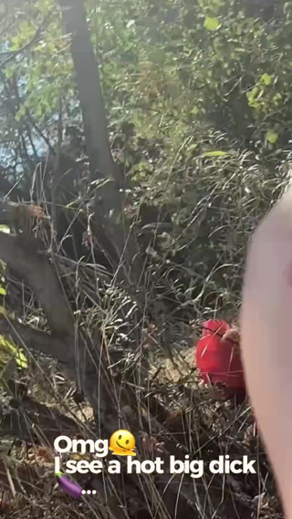 I caught a man MASTURBATING
