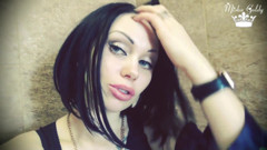 Perfect puffy glossy lips