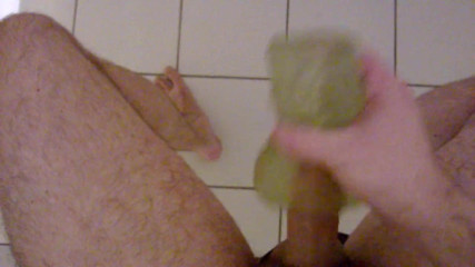 me and my toy in pool cabine