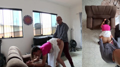 The believer, ashamed of her sins, at the pastor's house.