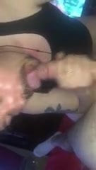 Blow job and the cum shot!