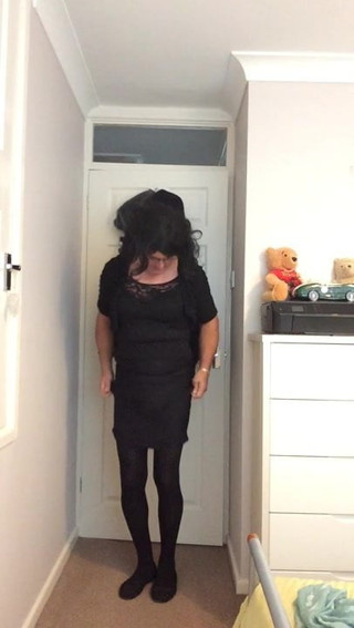 Dressed ready feeling naughty