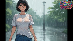 POV My 25-year-old Girlfriend Loves Me in the Rain, but I Reject Her and End up Consoling Herself with Older Men