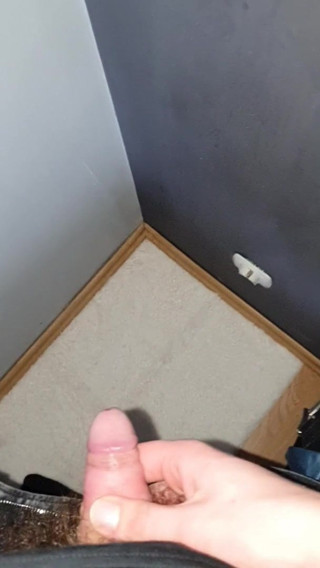 Soaking my new rug in a corner of relief