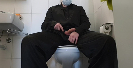Satin Sissy Cum Hard on Her Satin Clothes thumbnail