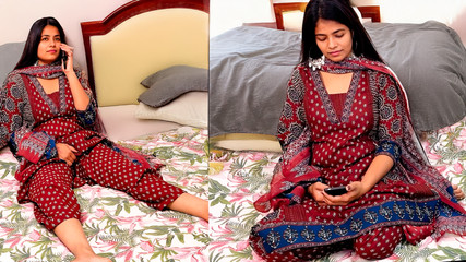 Komal said that many people were saying show your face, but don&#039,t show it to my family members, please.