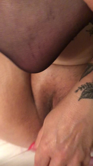 Dildo Fick in Nylons