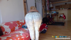 Chubby Russian Model Nina Playing with Dildo