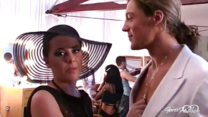 Tera Patrick fucked backstage taking big cock and cum