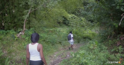 Cuckold Boyfriend Organizes Threesome at River