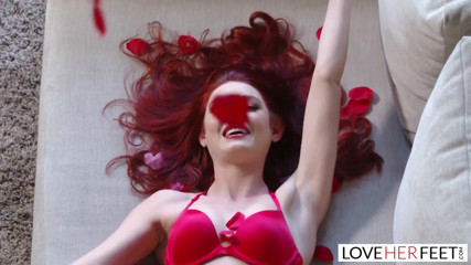 Gorgeous Redhead With Pretty Feet Gets Fucked Hard