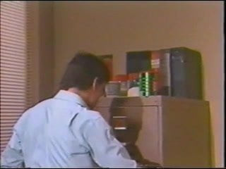 GAY Vintage 1988 2 Guys BB in an office