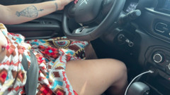 Unpublished a lady in the supermarket accepted a ride from a stranger