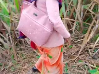 village bhabhi fucked in sugarcane (Doggy Style Pussy Fucking Video)