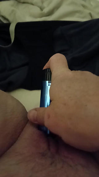 Stuffed full of pearls and anal beads