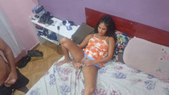 My stepdad caught me using a toy