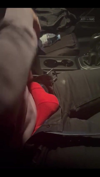 Driving Home From the Gym I Had to Pull Over and Whack My Cock Out!