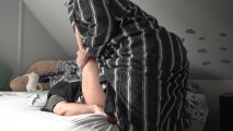 Mature wife lets brother-in-law fuck her old pussy in the basement