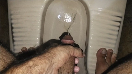 Handjob cap squirt