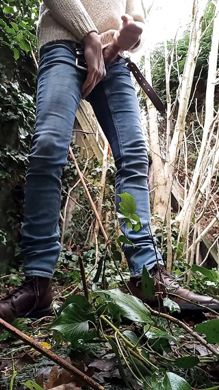 Outdoor masturbating