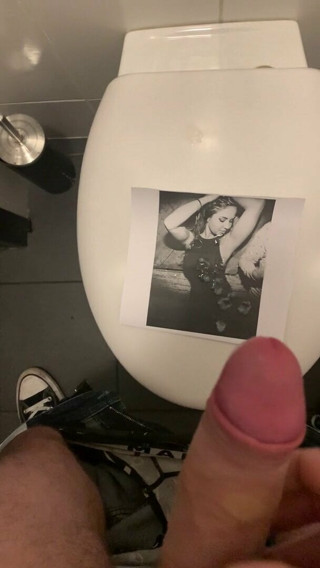 Unload on her photo