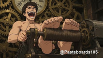 Stocks And Spinning Brushes - Muscle Hunks Laughing Through A Foot Test (2D Anime)